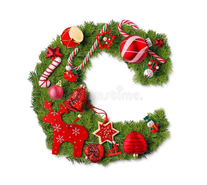 Letra K Do Alfabeto Do Natal Imagem de Stock - Imagem de feriado, barulho:  129091459