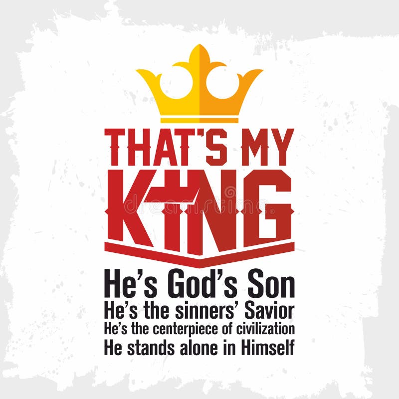 Letras de la biblia Christian Art Ese ` s mi rey jesús ilustración del vector Letras de la biblia Christian Art Ese ` s mi rey jesús ilustración del vector