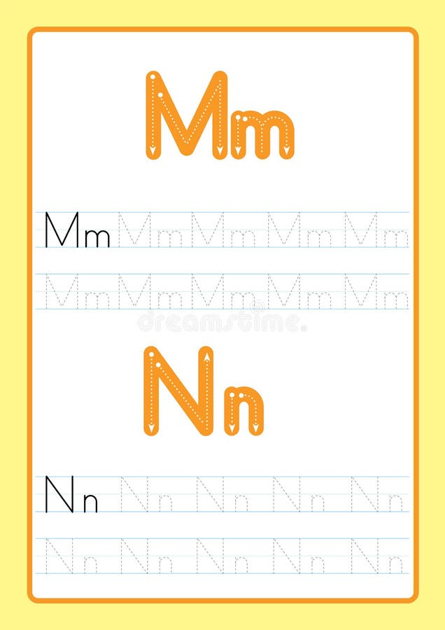 Letras do alfabeto de ABC que seguem a folha com letras do alfabeto Prática de escrita básica para o papel das crianças A4 do jar ilustração do vetor Letras do alfabeto de ABC que seguem a folha com letras do alfabeto Prática de escrita básica para o papel das crianças A4 do jar ilustração do vetor