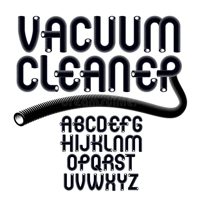 Letras modernas caixas do alfabeto do vetor ajustadas Fon arredondado funky ilustração stock Letras modernas caixas do alfabeto do vetor ajustadas Fon arredondado funky ilustração stock