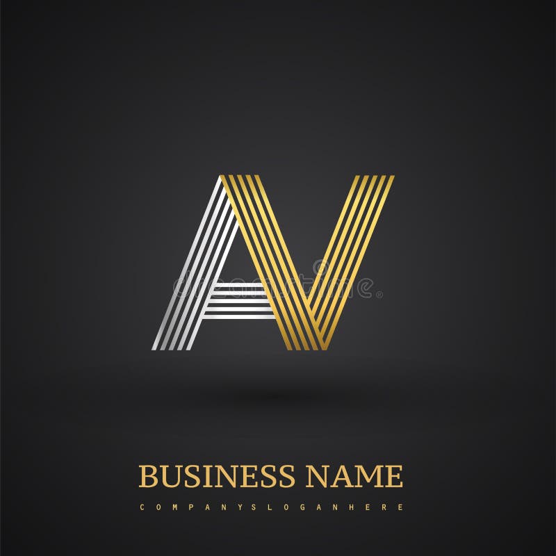 Letter N Or Av Logo