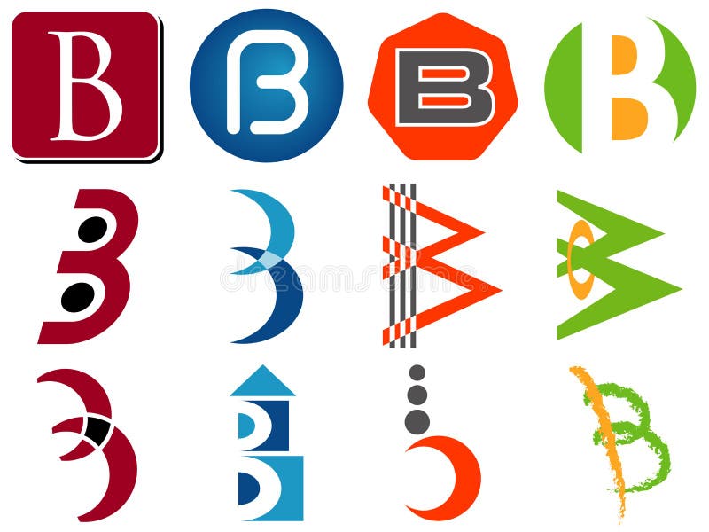 Letter B Logo Icons