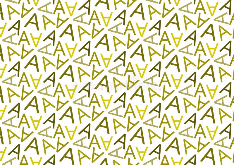 The Letter a Background Wallpaper Pattern Design Stock Illustration -  Illustration of screen, colored: 149069300
