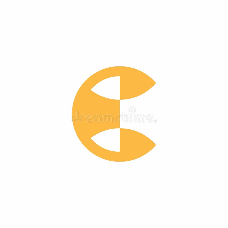 Letter C Initial Logo Vector stock illustration