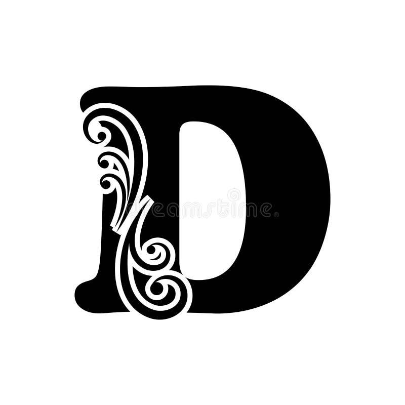 Letter D Logo Template Vector Icon Design Stock Vector - Illustration ...