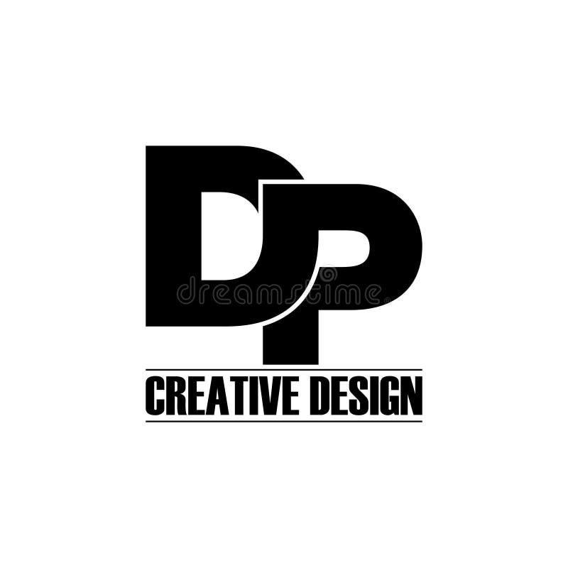 Premium Vector | Dp letter logo design with a circle shape dp circle and  cube shape logo design dp monogram busine