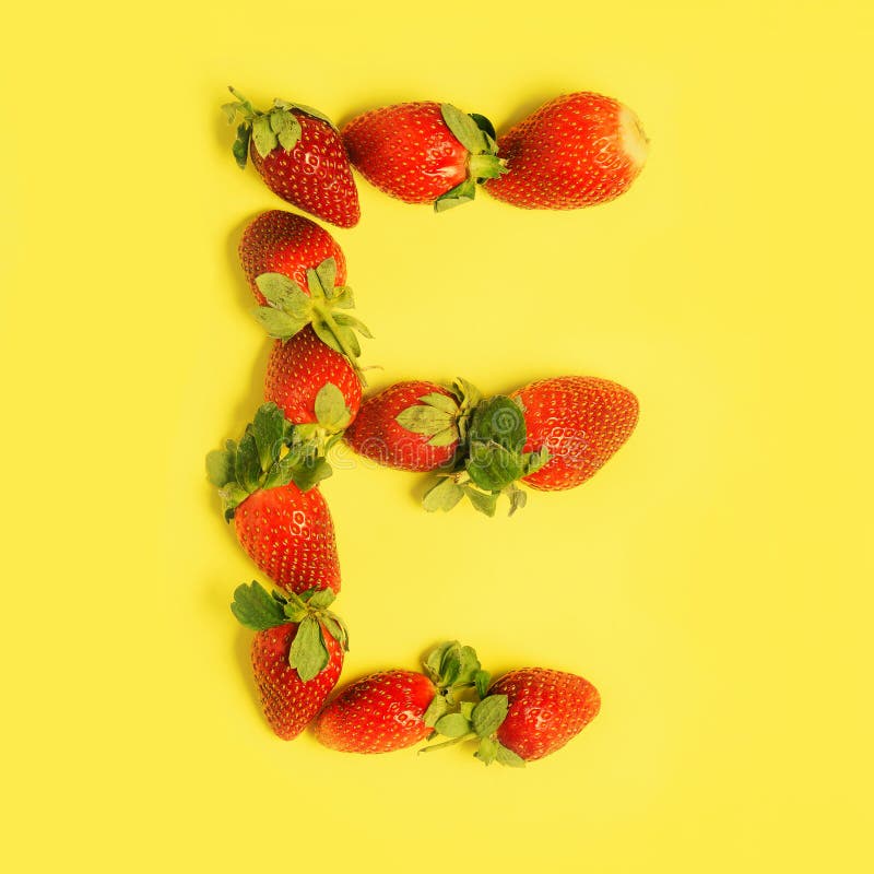 Fruit Commencant Par La Lettre E Alphabet of Health - E stock image. Image of apple, fruit - 2109069