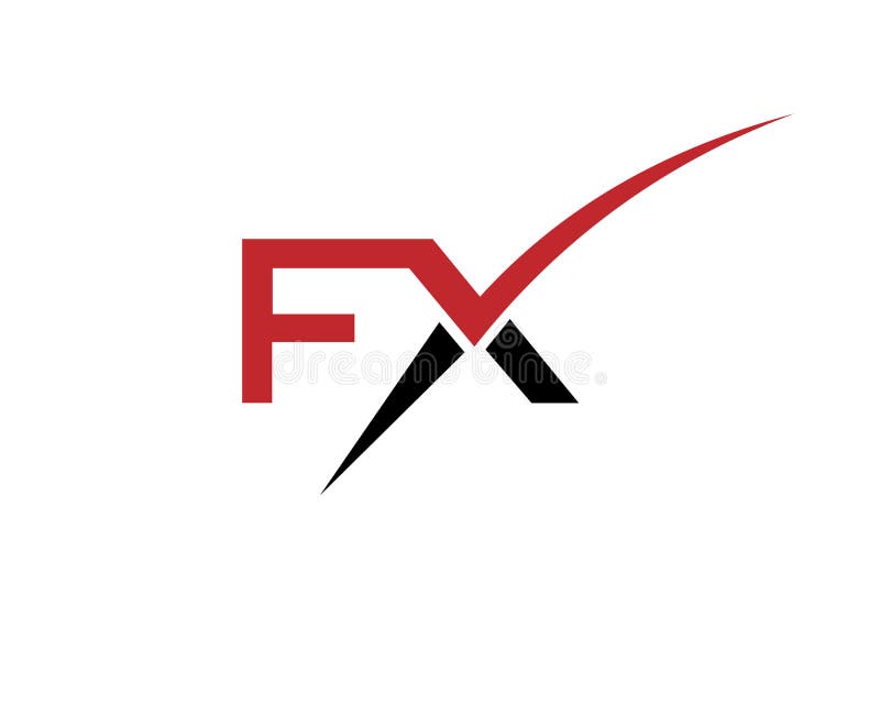Letter FX logo design with creativity and professionality