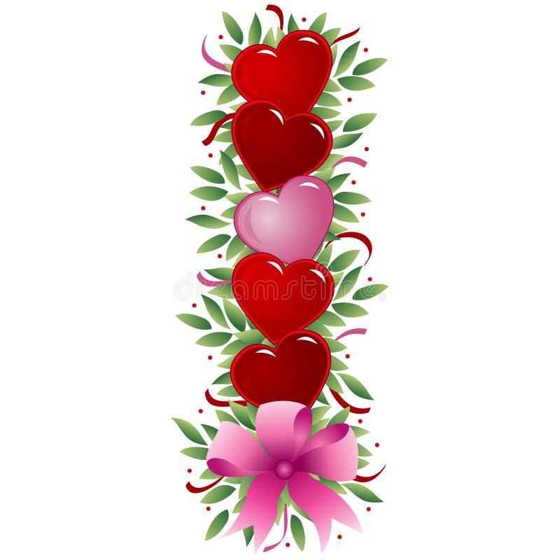 Letter I - Valentine letter royalty free illustration Letter I - Valentine letter royalty free illustration