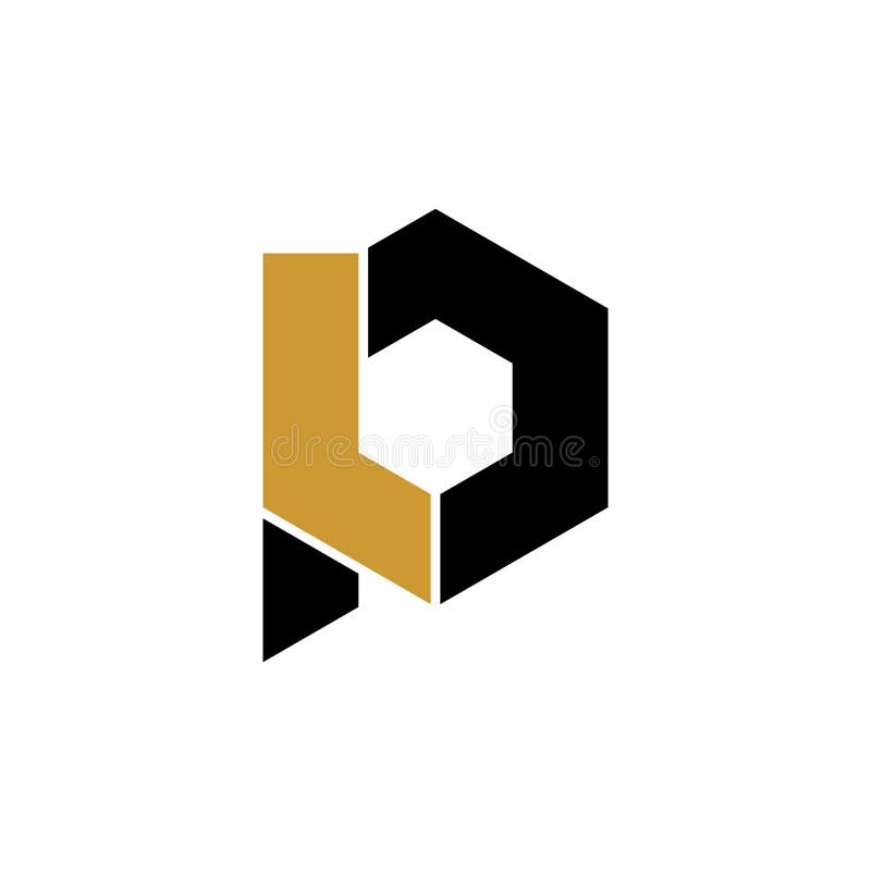 Letter LP simple monogram logo icon design. vector illustration