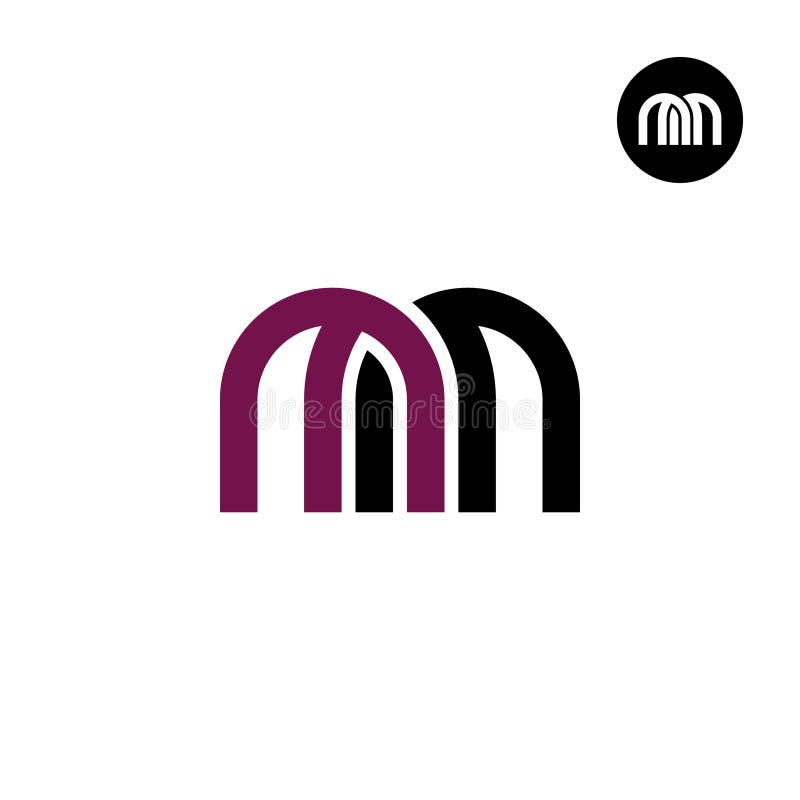 Letter Mm Monogram Logo Design Stock Illustrations – 1,088 Letter Mm  Monogram Logo Design Stock Illustrations, Vectors & Clipart - Dreamstime