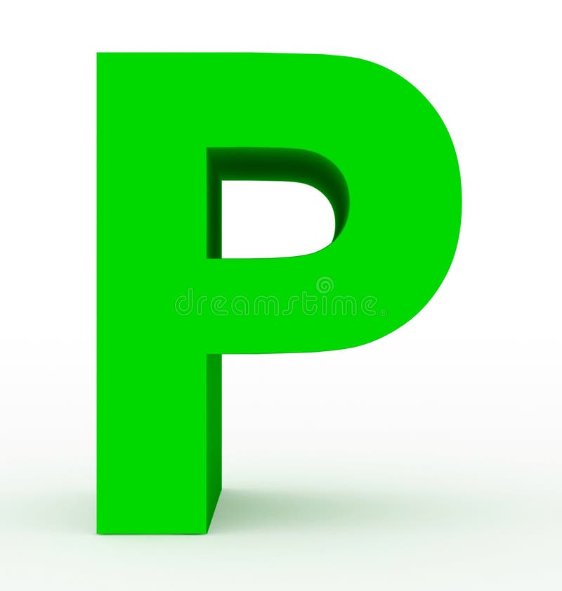 Green White Letter P Stock Illustrations – 901 Green White Letter P ...