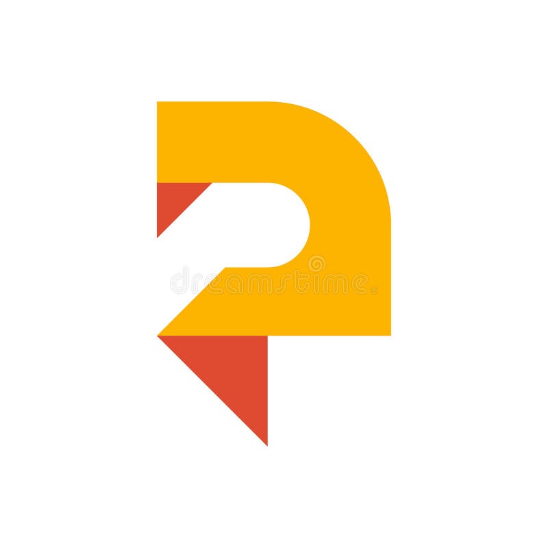 Letter P logo stock vector. Illustration of symbol, font 175210850