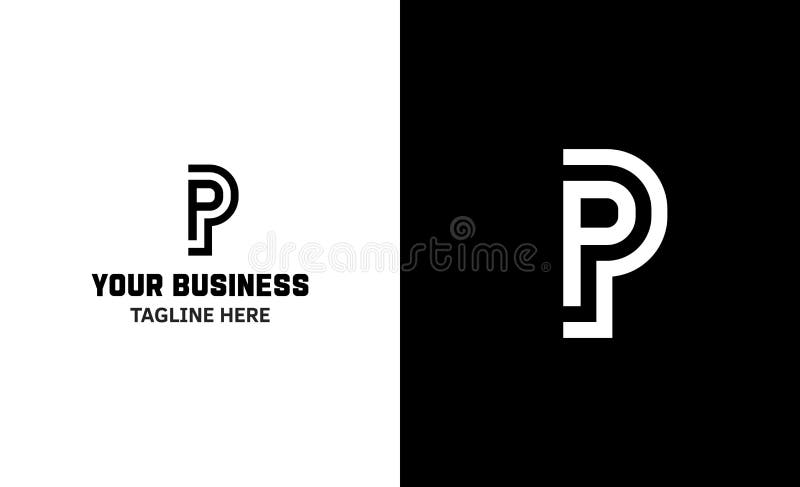 Minimal Business logo for Alphabet PM - Initial Letter P and M Logo -  Monogram Vector Logo Template for Business Name Initials Stock Vector Image  & Art - Alamy