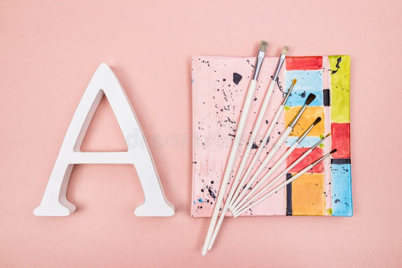 160 Paintbrush Alphabet Letters Stock Photos Free & RoyaltyFree