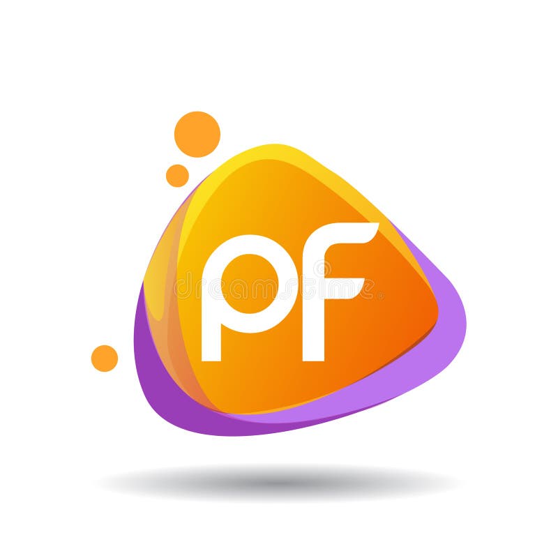 Letter PF logo | Letter logo inspiration, Lettering, Logo design