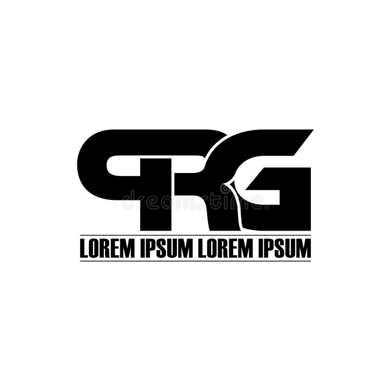 Letter PRG Simple Monogram Logo Icon Design. Stock Vector