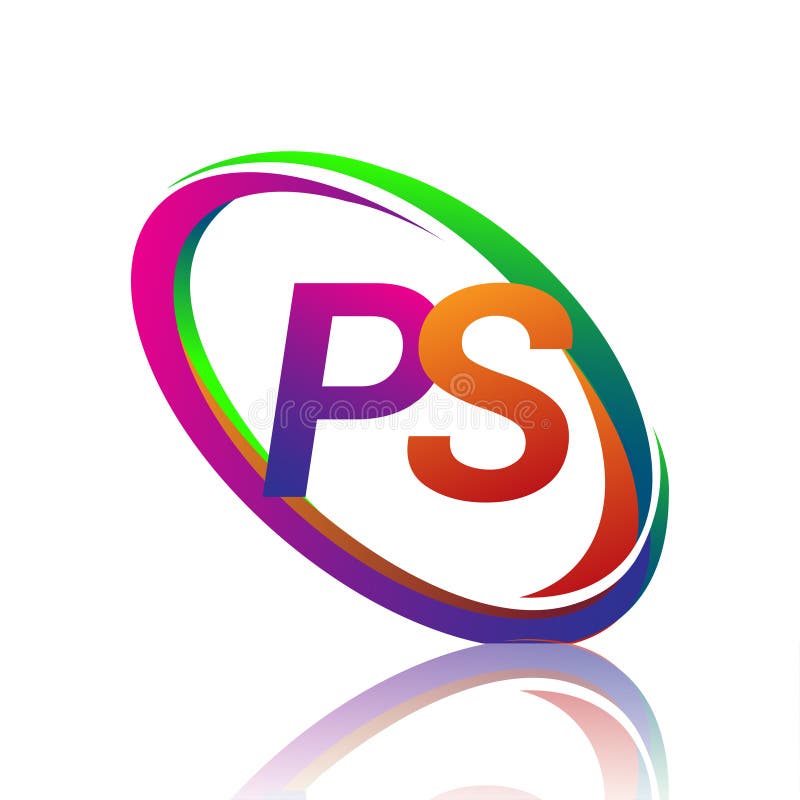 Letter PS Logotype Design for Company Name Colorful Swoosh. Vector Logo for Business and Company Identity Stock Vector - Illustration of business, group: 204245858 Letter PS Logotype Design for Company Name Colorful Swoosh. Vector Logo for Business and Company Identity Stock Vector - Illustration of business, group: 204245858