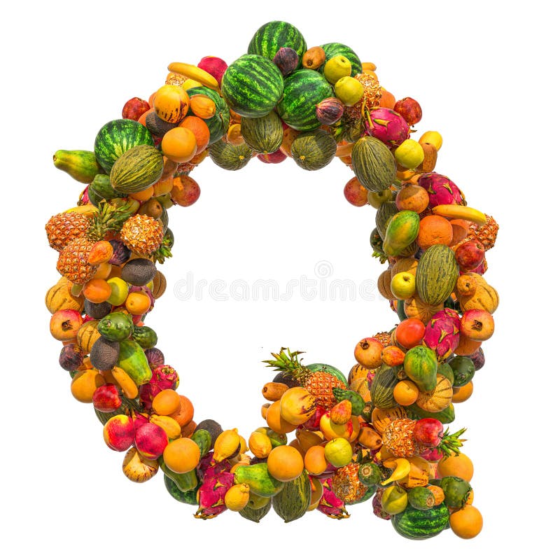 Alphabet Fruit Font Stock Illustrations 1,511 Alphabet Fruit Font