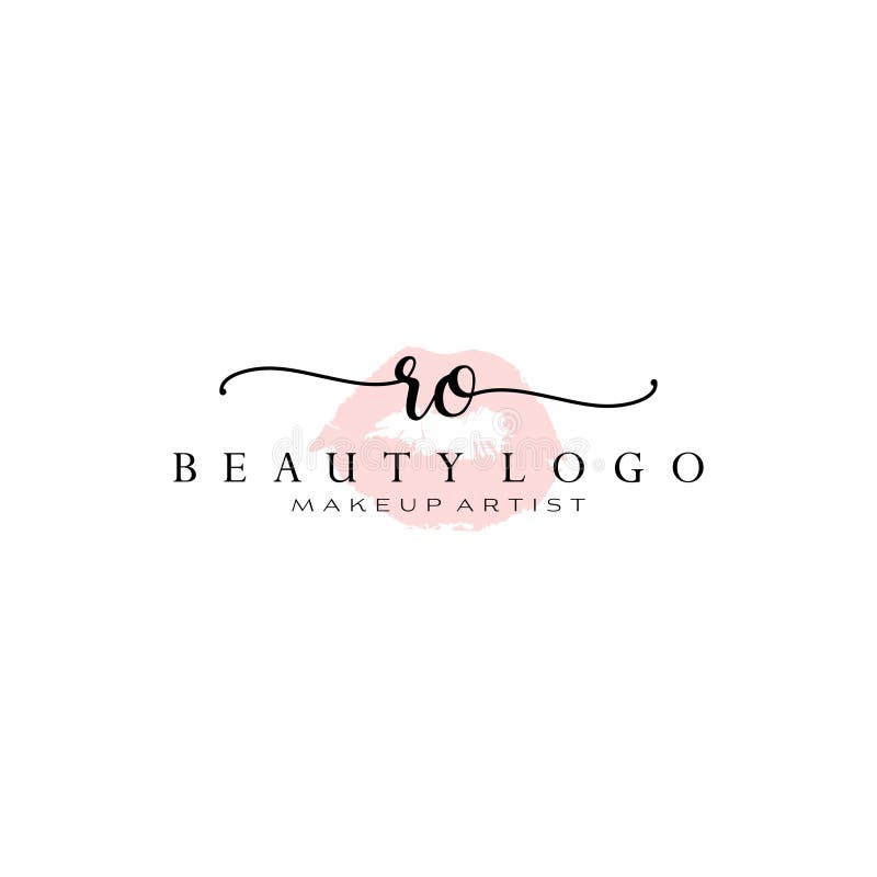 Floral Logo Photography Logo Premade Logo Design Monogram Logo Initial Logo Alphabet Logo Watercolor Logo