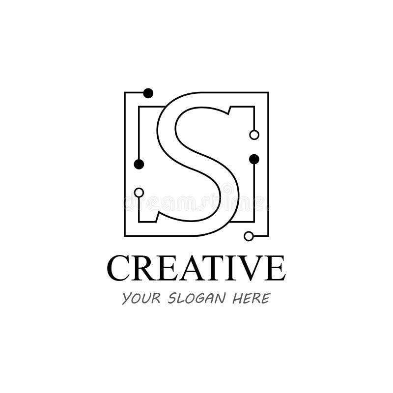Letter S Logo Icon Design With Circuit Shape Initial S Logo Design Minimal Clean And Simple Stock Vector Illustration Of Typography Board Letter S Logo Icon Design With Circuit Shape Initial S Logo Design Minimal Clean And Simple Stock Vector Illustration Of Typography Board