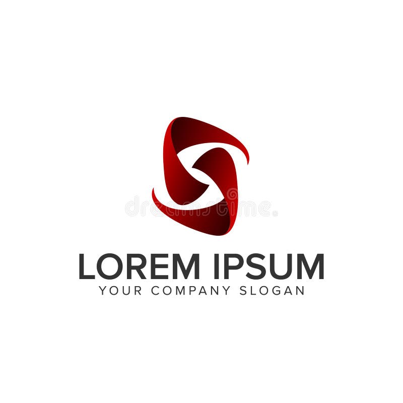 Letter S modern logo royalty free illustration Letter S modern logo royalty free illustration