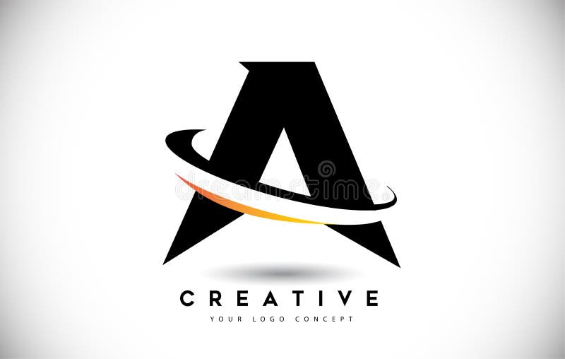 Swoosh logo Royalty Free Vector Image - VectorStock