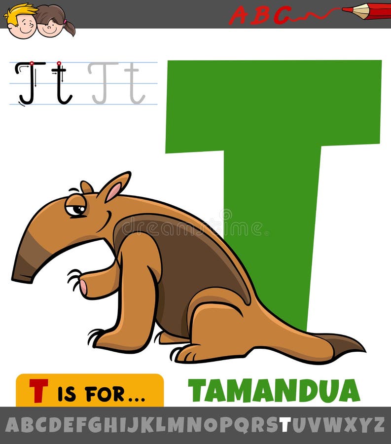 Tamandua cartoon illustration Sticker for Sale by Misscartoon