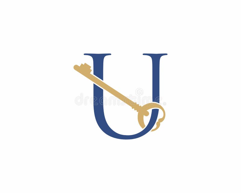 Letter U with Classic Key Logo Design Vector Stock Vector - Illustration of house, icon: 254498427 Letter U with Classic Key Logo Design Vector Stock Vector - Illustration of house, icon: 254498427