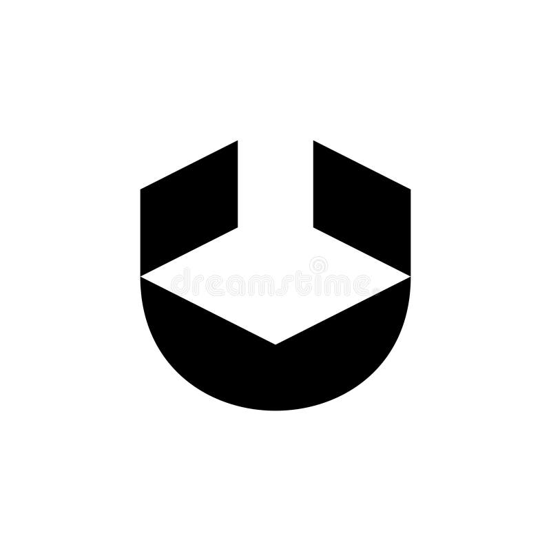 Letter U logo stock vector. Illustration of font, sign 214299340