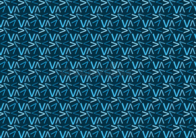Letter V Pattern Wallpaper for Use with Designs or Background Stock Image -  Image of alphabet, white: 163104835