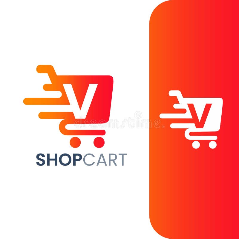 Boek Onveilig Kracht Letter D Shopping Cart Logo, Fast Trolley Shop Icon Stock Vector -  Illustration of cart, commerce: 234378032