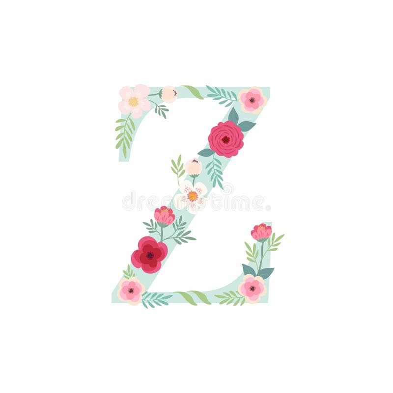 Fiori con la lettera z