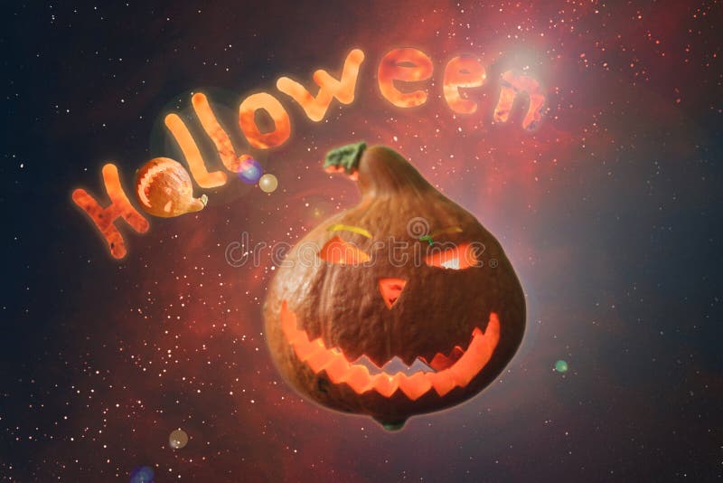 Lettere illustrate di Halloween dell'iscrizione dai carboni brucianti e royalty illustrazione gratis Lettere illustrate di Halloween dell'iscrizione dai carboni brucianti e royalty illustrazione gratis