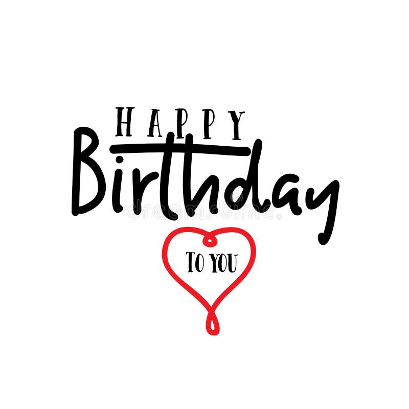Download Lettering And Calligraphy Modern - Happy Birthday To You ...