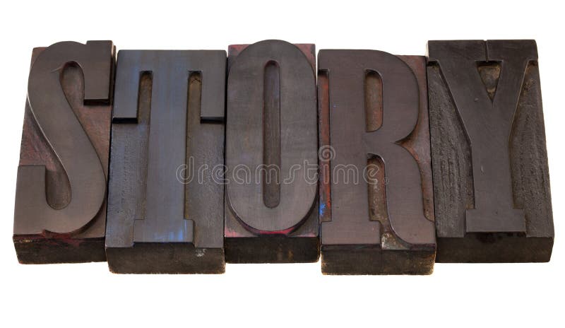 letterpress opowieści typ słowo zdjęcie stock letterpress opowieści typ słowo zdjęcie stock