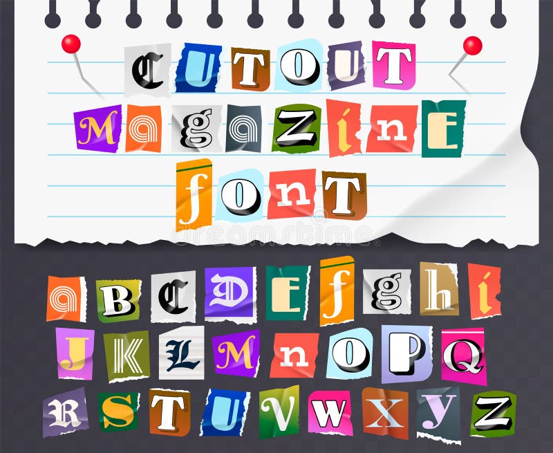 newspaper cutout letters font stock illustrations 190 newspaper cutout letters font stock illustrations vectors clipart dreamstime