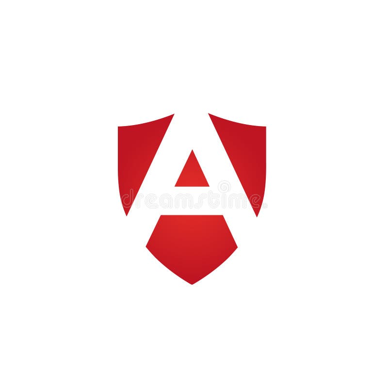 Letters a Logo. Design Template Elements Stock Vector - Illustration of