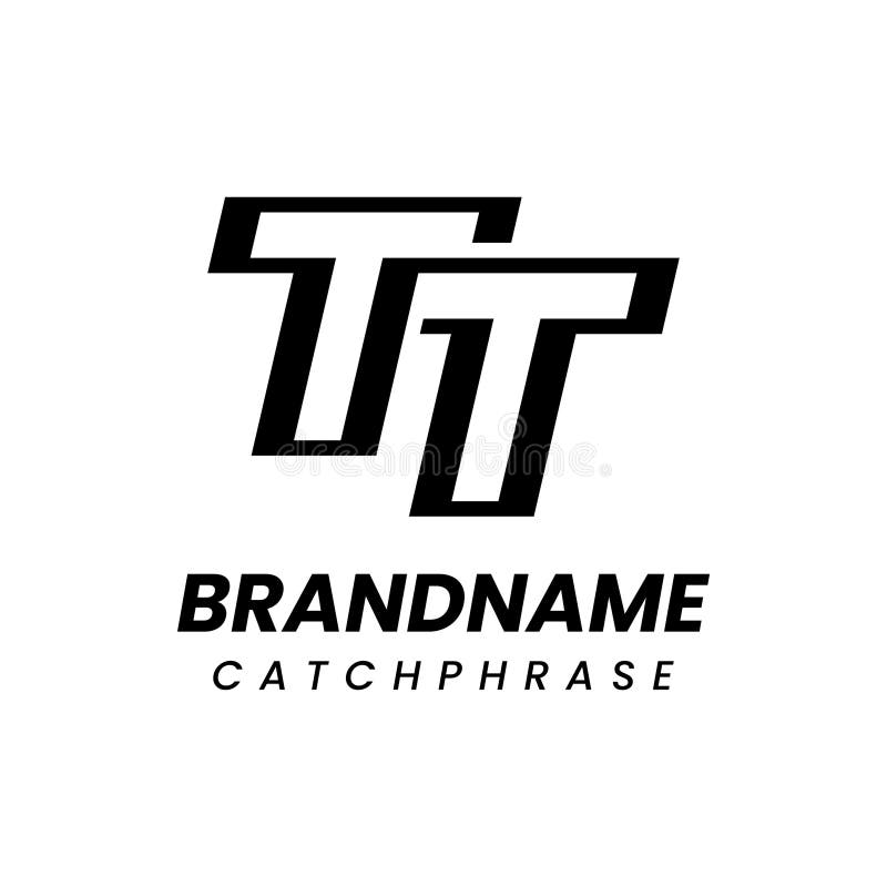 Letters TT Monogram Logo, Suitable for Any Business with TT Initials ...