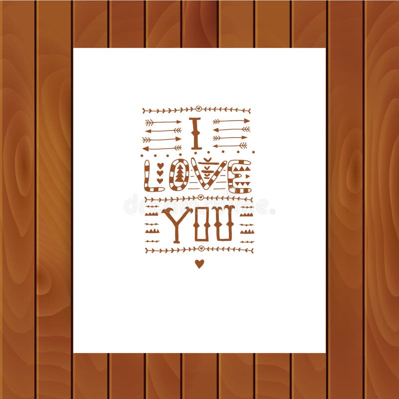 Lettrage tribal de vecteur illustration stock Lettrage tribal de vecteur illustration stock