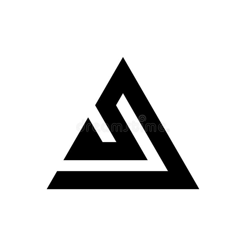 Lettre initiale conception vectorielle illustration de vecteur