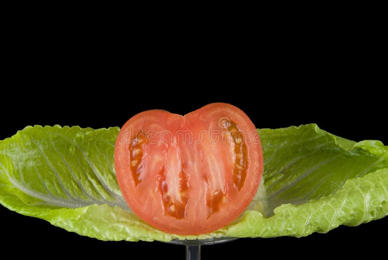 Lettuce And Tomato 1 Picture. Image 2075583