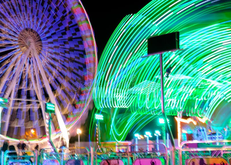 Leuchten nachts stockfotos Leuchten nachts stockfotos