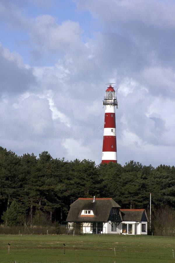 Download Leuchtturm stockfoto. Bild von beleuchtung, netherlands - 4234168