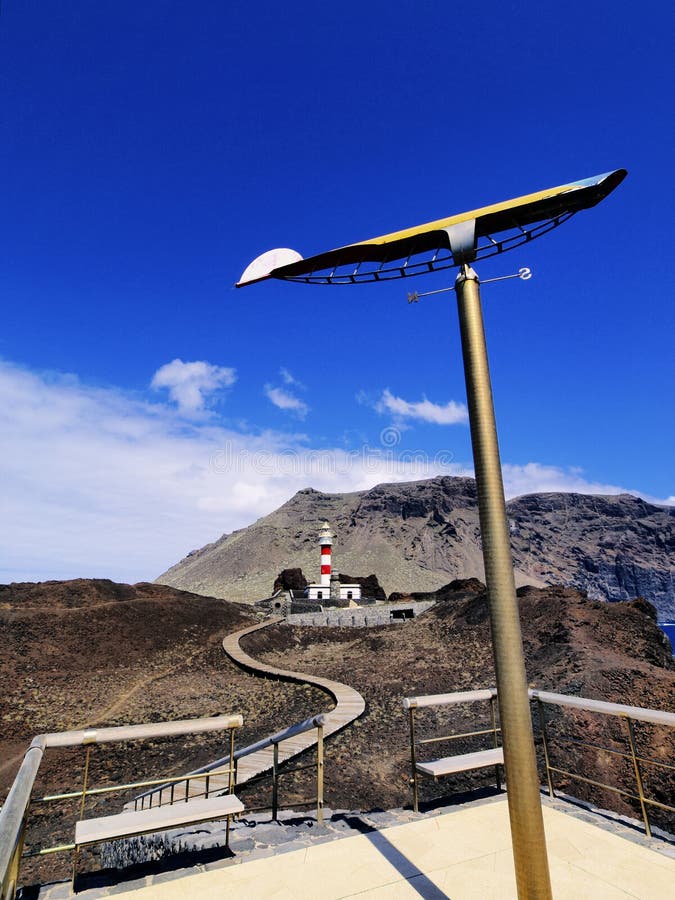 Leuchtturm, Teneriffa stockbild Leuchtturm, Teneriffa stockbild