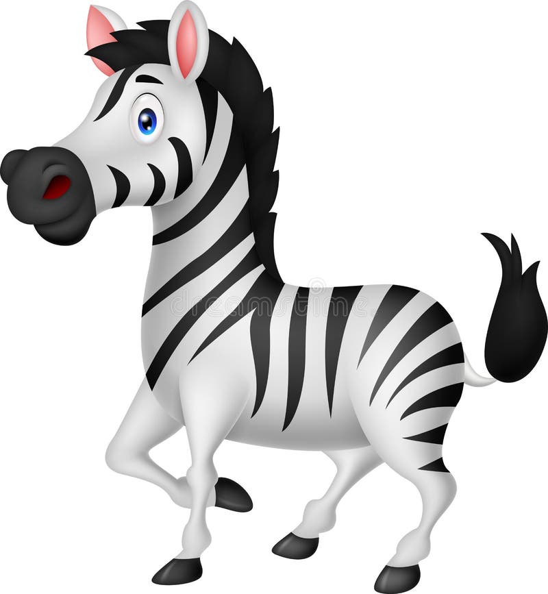 Leuk gestreept beeldverhaal stock illustratie Leuk gestreept beeldverhaal stock illustratie