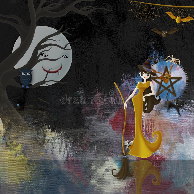 Leuke Heks vector illustratie Leuke Heks vector illustratie