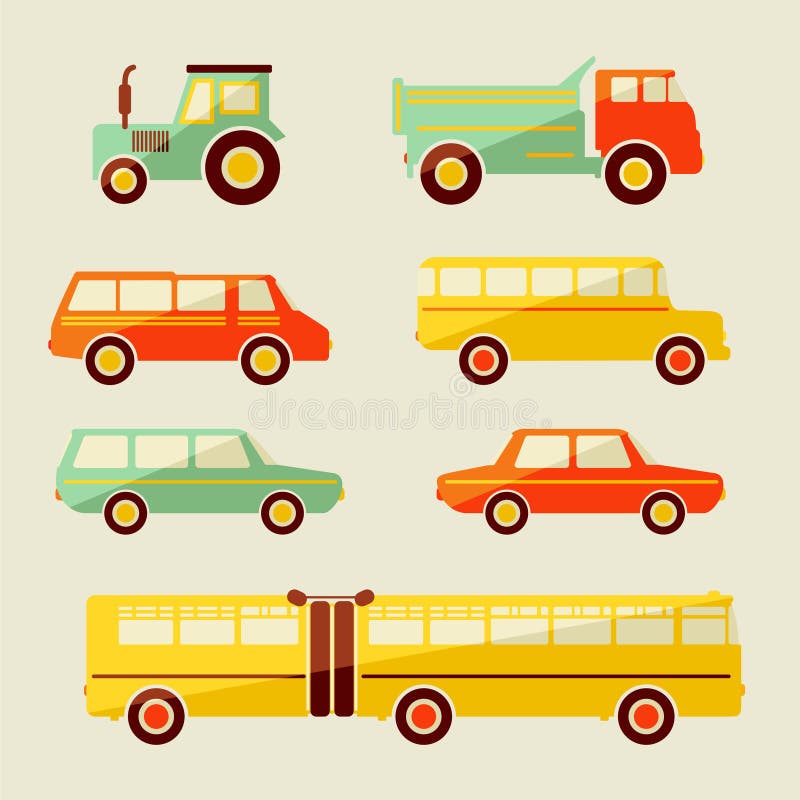 Leuke vectorbabyachtergrond met autopictogrammen Het patroon van beeldverhaalkinderen royalty-vrije illustratie Leuke vectorbabyachtergrond met autopictogrammen Het patroon van beeldverhaalkinderen royalty-vrije illustratie