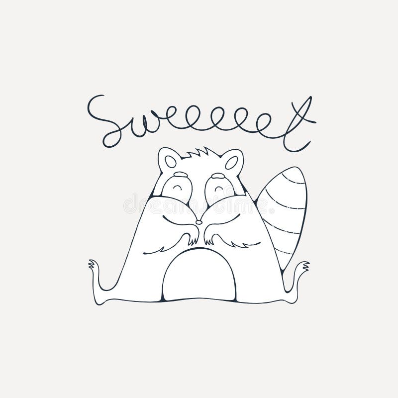 Leuke Wasbeer royalty-vrije illustratie Leuke Wasbeer royalty-vrije illustratie