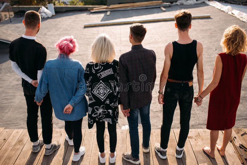Leuteeinheitsstützfreundschaftsrückseite der Gruppe verschiedene stockfotos Leuteeinheitsstützfreundschaftsrückseite der Gruppe verschiedene stockfotos